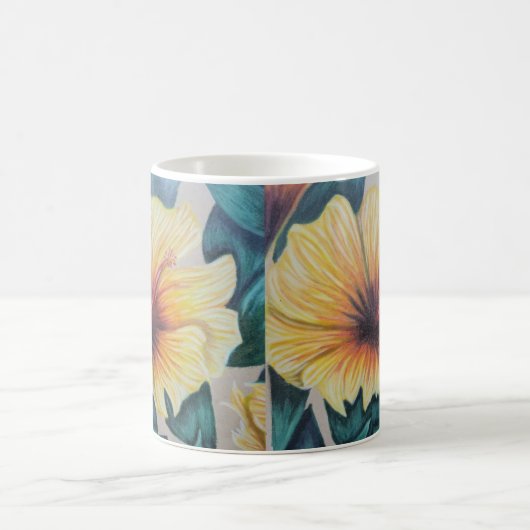 Gele hibiscus mok (Center)