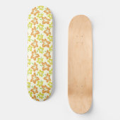 Gele hibiscus, Oranje hibiscus, bloemmotief Persoonlijk Skateboard (Voorkant)