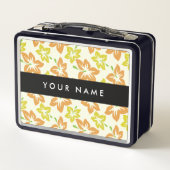 Gele Hibiscus, Oranje Hibiscus, Jouw naam (Achterkant)