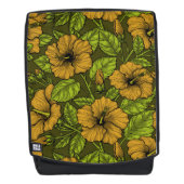 Gele hibiscus rugtassen (Voorkant)