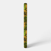 Gele hibiscus samsung galaxy hoesje (Linkerkant)