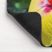 Gele Hibiscus Sideview Muismat (Hoek)