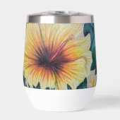 gele hibiscus warmtecup (Voorkant)