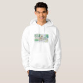 Gele Historische Villa Hoodie (Voorkant volledig)