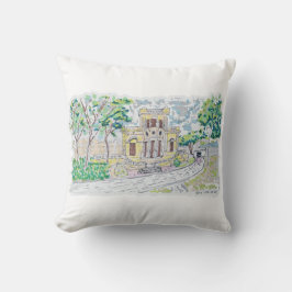 Gele Historische Villa Kussen