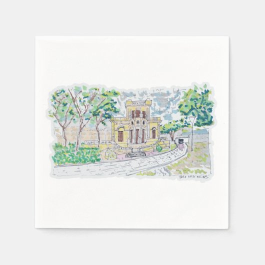 Gele Historische Villa Servet (Voorkant)