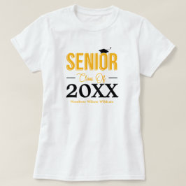 Gele hogere klasse van t-shirt