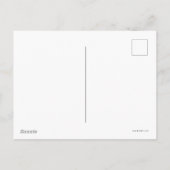 Gele HOGWARTS™-embleem kerstkrans Feestdagenkaart (Achterkant)