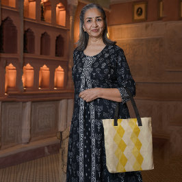 gele hombus tote bag