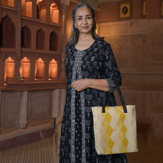 gele hombus tote bag