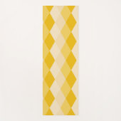 gele hombus yogamat (Voorkant)