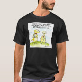 Gele hond-democraten Funny T-shirt (Voorkant)