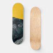 gele hond persoonlijk skateboard (Voorkant)