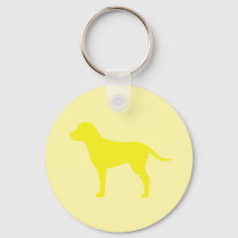 Gele Hond Sleutelhanger
