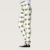 Gele Honing Bij Leggings (Links)