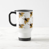 -gele honingbijen reisbeker (Links)