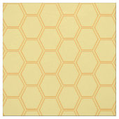 Gele honingraat stof (Swatch)