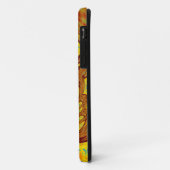Gele honkbalhandschoen-kunstprint Case-Mate iPhone case (Achterkant/links)