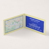 Gele huis van Van Gogh, kunstwinkel Visitekaartje (Binnen)