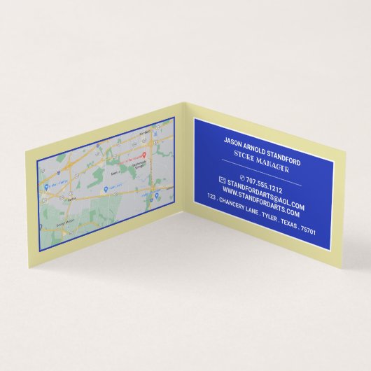 Gele huis van Van Gogh, kunstwinkel Visitekaartje (Binnen)