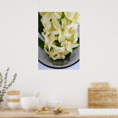 gele hyacinit poster (Keuken)