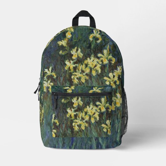 Gele Iangen van Claude Monet, Kunst Bedrukte Rugzak (Voorkant)