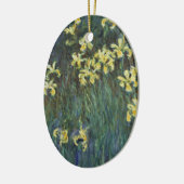 Gele Iangen van Claude Monet,  Kunst Keramisch Ornament (Links)