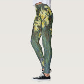 Gele Iangen van Claude Monet,  Kunst Leggings (Links)