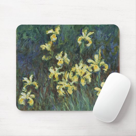 Gele Iangen van Claude Monet,  Kunst Muismat (Met muis)