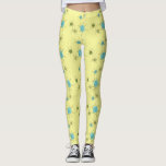 Gele Iconische Leggings voor atoomstoot<br><div class="desc">Dit Gele Iconische atomaire Stroom barst het patroon van de Leggings uit met iconische atomaire sterrenbursts. Dat klopt! De oude school, de gele gekleurde achtergrond met gouden gespugen is de perfecte achtergrond voor de levendige turquoise, het verzachten van selderij en kitschy parelgroene cirkels. De vlekken van kleur worden sporadisch geplaatst...</div>