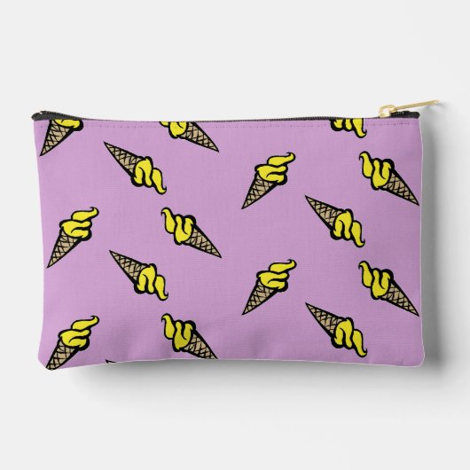 Gele ijs op paars etui (Achterkant)