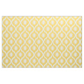 Gele ikat Marokkaans ontwerp Stof (Fat Quarter)