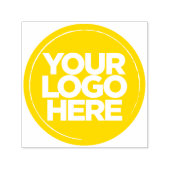 GELE INKT Custom Business Logo Professional Zelfinktende Stempel (Design)