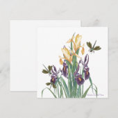 Gele Iris (Voorkant / Achterkant)