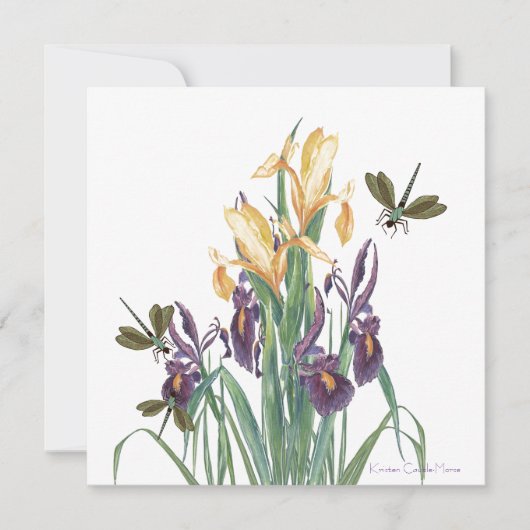 Gele Iris (Voorkant)