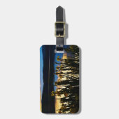 Gele Iris aan de kust van het Arrowidenmeer Bagagelabel (Voorkant verticaal)