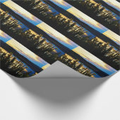 Gele Iris aan de kust van het Arrowidenmeer Cadeaupapier (Hoek)