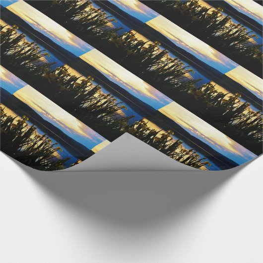 Gele Iris aan de kust van het Arrowidenmeer Cadeaupapier (Hoek)