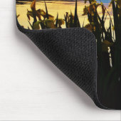 Gele Iris aan de kust van het Arrowidenmeer Muismat (Hoek)