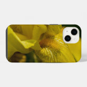 Gele Iris Beard iPhone Case Hoesje (Achterkant horizontaal)