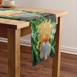 Gele Iris Botanische 35,5 x 183 cm Tafelloper