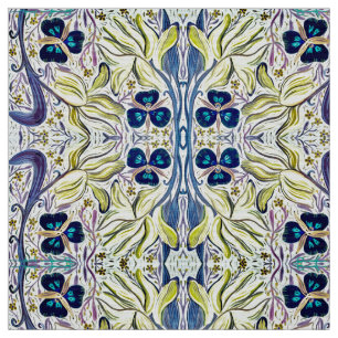 Gele Iris Fabric Stof