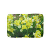 Gele Iris Flower Bath Mat (Voorkant)