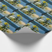 Gele Iris op Lake Shore Cadeaupapier (Hoek)