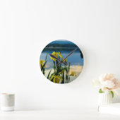 Gele Iris op Lake Shore Ronde Klok (Huis)