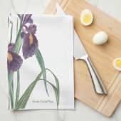 Gele Iris Theedoek (Quarter Fold)