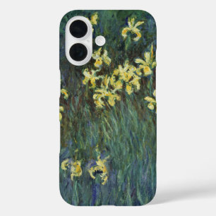 Gele Irissen door Claude Monet, Vintage Fijne Kuns iPhone 16 Hoesje