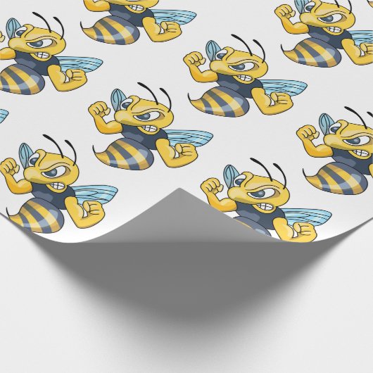 Gele jas cadeaupapier (Hoek)