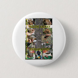 Gele jas ronde button 5,7 cm