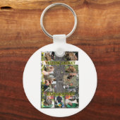 Gele jas sleutelhanger (Voorkant)